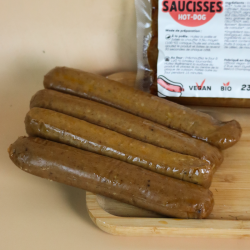 saucisses seitan bio hot dog hello veggie