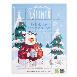 kaliner calendrier de l'avent tout doux chocolat