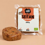pavé de seitan méditerranéen bio 250g hello veggie