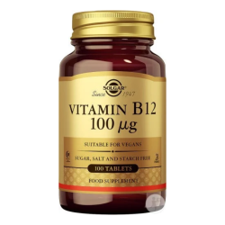 vitamine b12 solgar 100 ug 100 comprimés