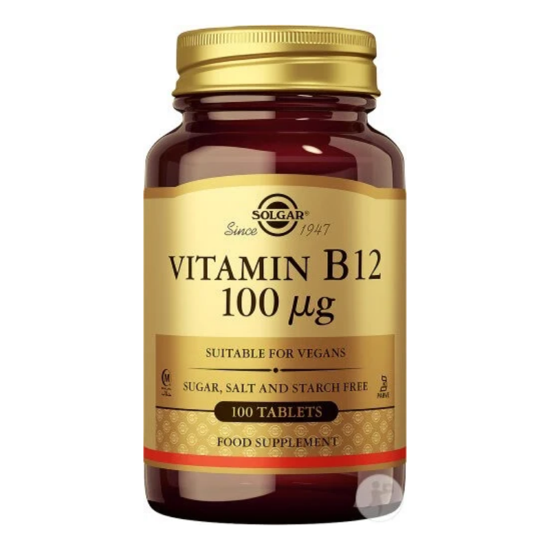 vitamine b12 solgar 100 ug 100 comprimés