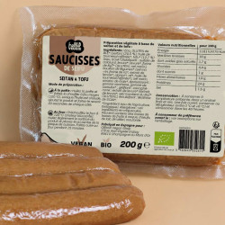 saucisses de seifu bio hello veggie