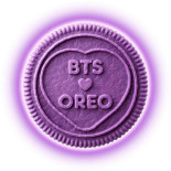 oreo bts edition biscuit