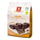 coeur pain d'épices chocolat noir weiss