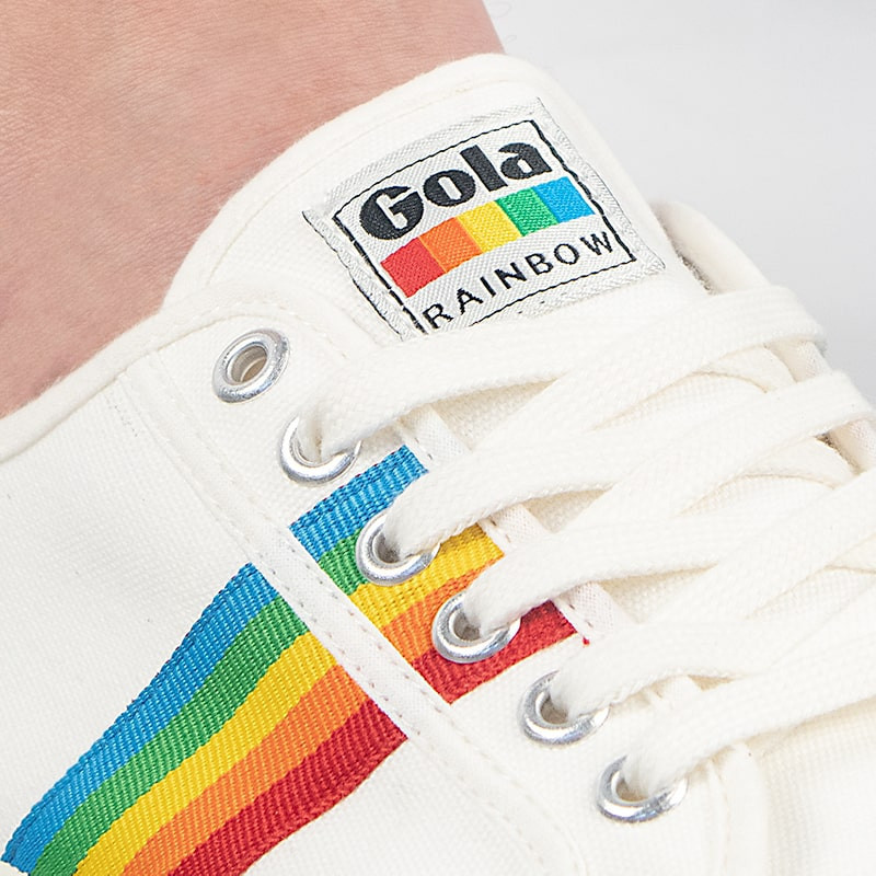 Gola vegan - Coaster Rainbow Off White Multi 2