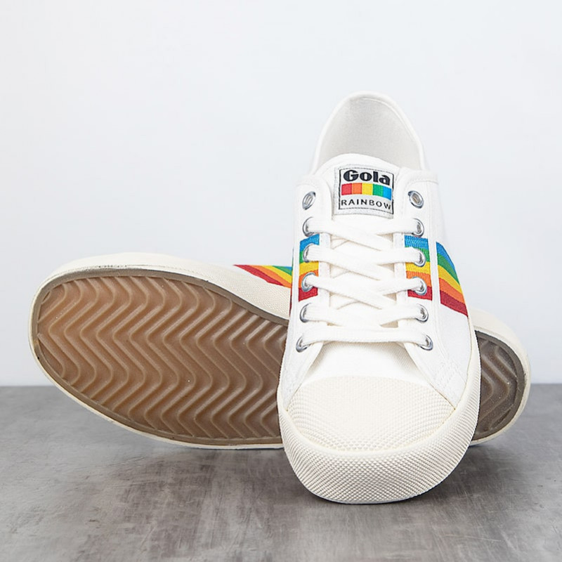 gola vegan Coaster Rainbow Off White Multi 6