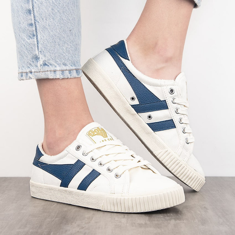 baskets gola Tennis Mark Cox Off White Vintage Blue