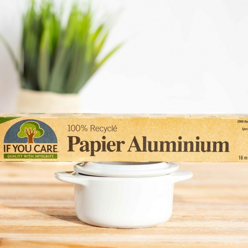 papier aluminium recyclé if you care