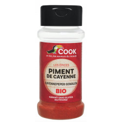 Piment de Cayenne Bio Moulu Cook - 40g