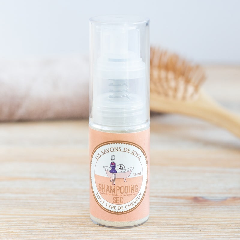 shampoing sec pamplemousse les savons de joya
