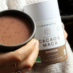 préparation cacao maca nu morning
