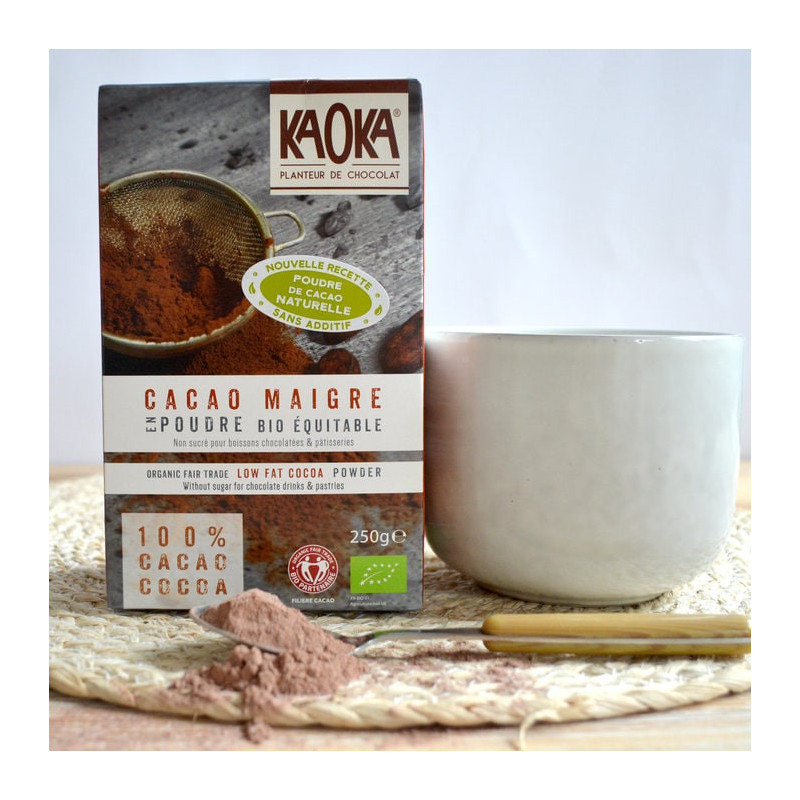 Cacao maigre poudre kaoka