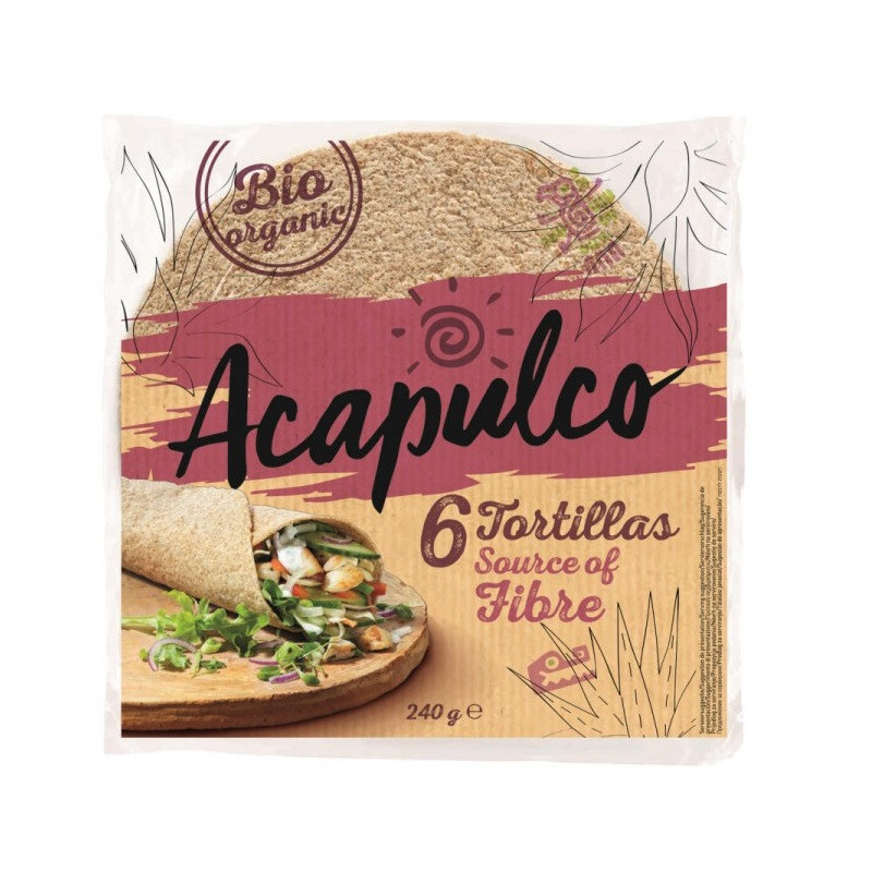 tortilla wrap bio acapulco son de ble