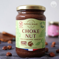 noiseraie productions choke nut - pâte à tartiner vegan