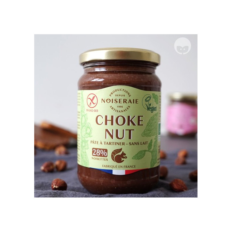 noiseraie productions choke nut - pâte à tartiner vegan