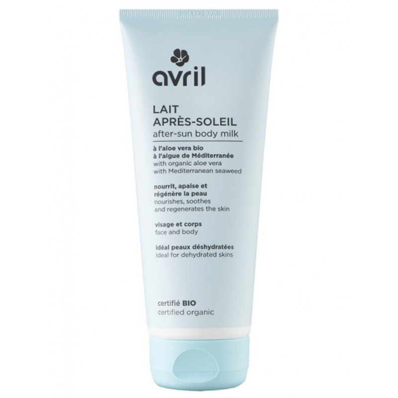 Lait apres-soleil bio avril 200ml