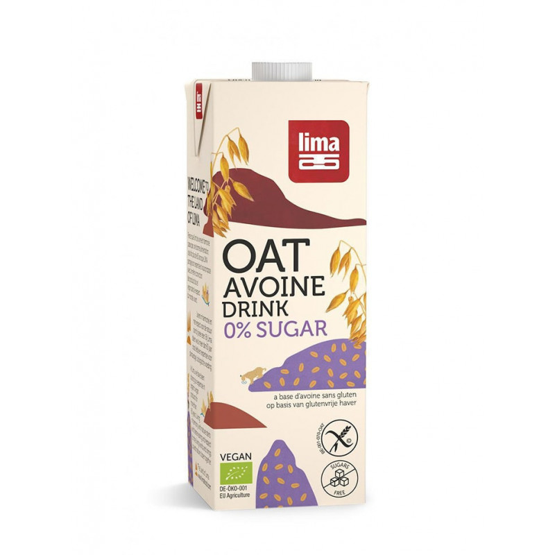 boisson avoine sans sucre lima 1l boisson avoine sans sucre lima 1l