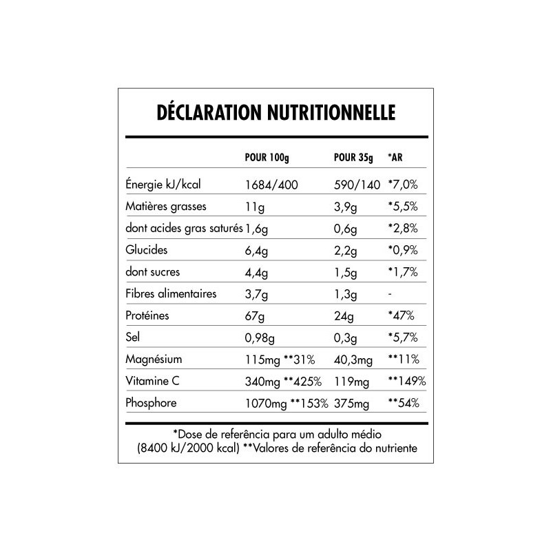 nutrition super vegan protein banane iswari 