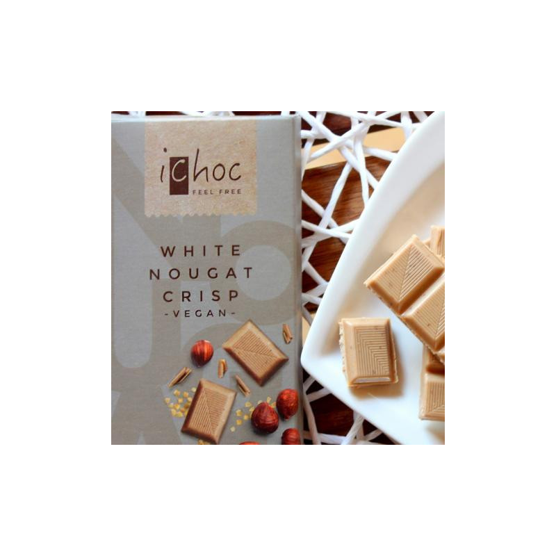 iChoc - chocolat vegan nougat blanc