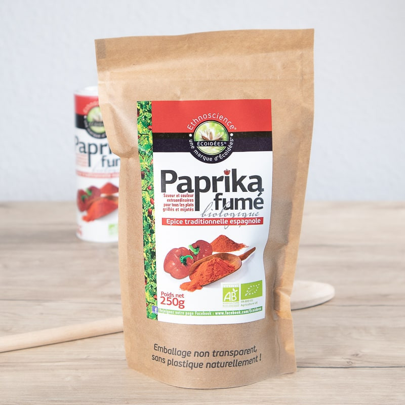 recharge paprika fumée ecoidées 250g