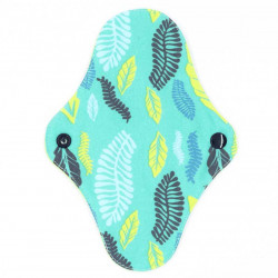 Protège slip lavable lamazuna x plim feuilles taille mini