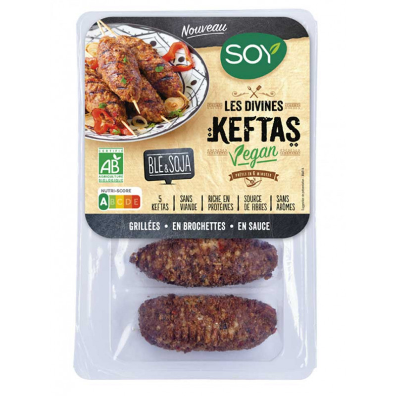 keftas vegan Soy