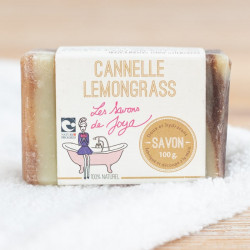 savno surgras cannelle lemongrass Les Savons de Joya