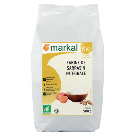 Farine sans gluten Sarrasin Bio - MARKAL - 500g