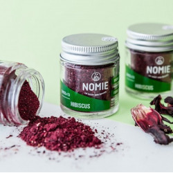 poudre d'hibiscus alimentaire Nomie