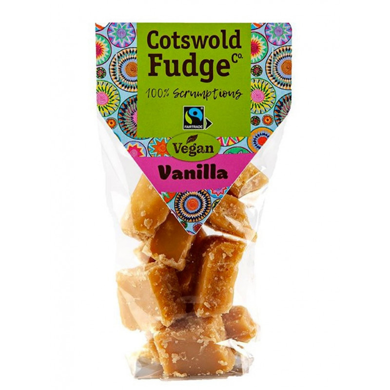 fudge vegan vanille Cotswold Fudge Co fudge vegan vanille Cotswold Fudge Co