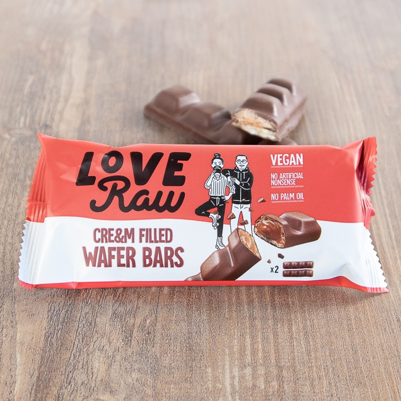 Cr&am Wafer Bars Love Raw