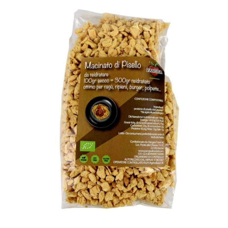 protéines de pois bio texturées Pangea Food