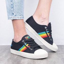 gola coaster rainbow black multi