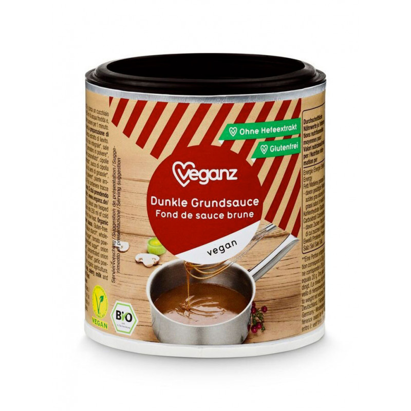 fond de sauce brune sans gluten Veganz fond de sauce brune sans gluten Veganz