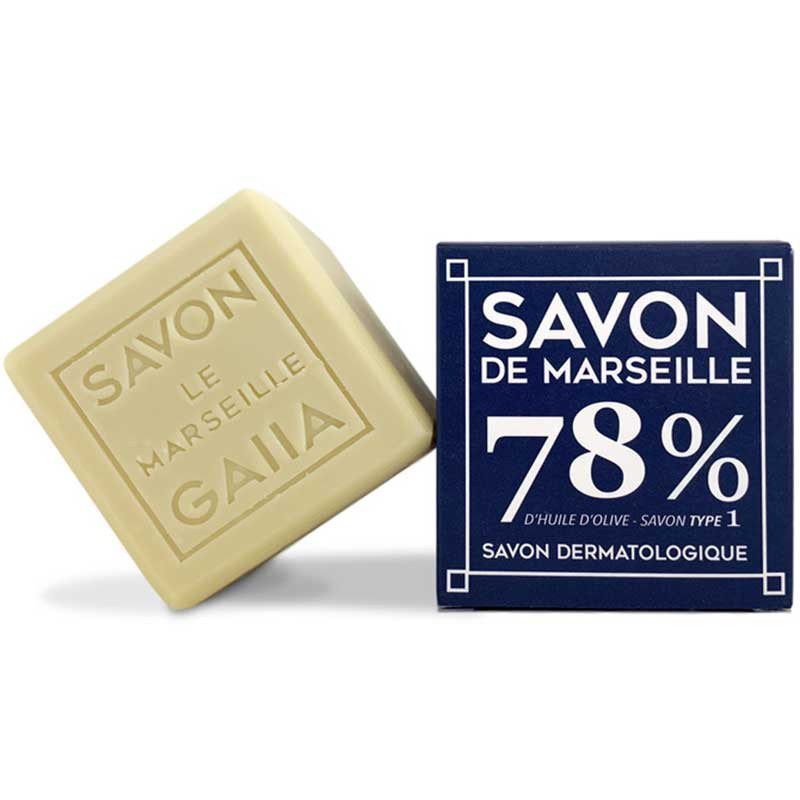 cube savon de Marseille Gaiia Pur Olive