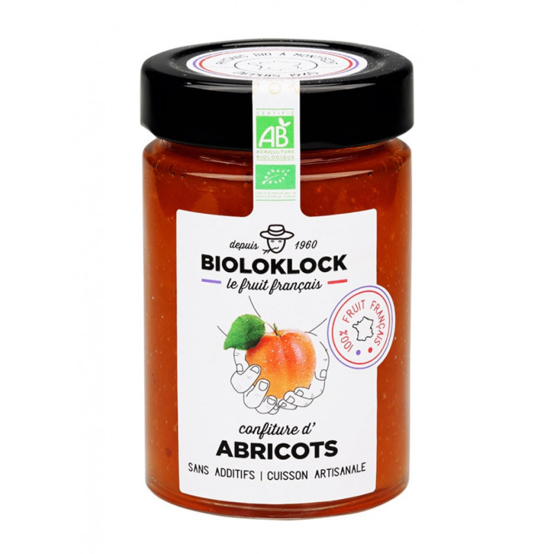 confiture abricots bio Bioloklock