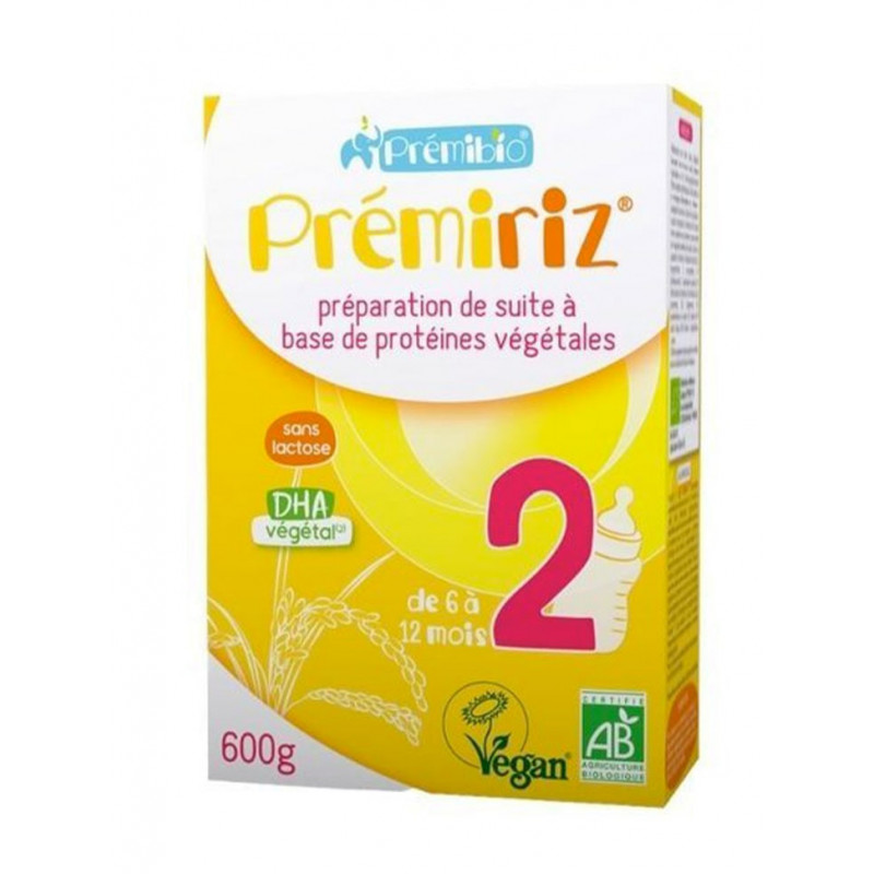 lait prémiriz 2e age Premibio