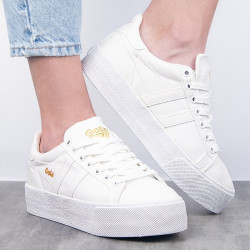 orchid platform canvas white gola