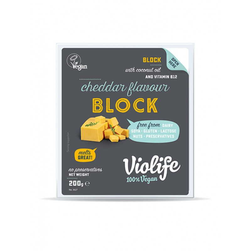 cheddar bloc Violife cheddar bloc Violife