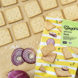 Veganz crackers à l oignon
