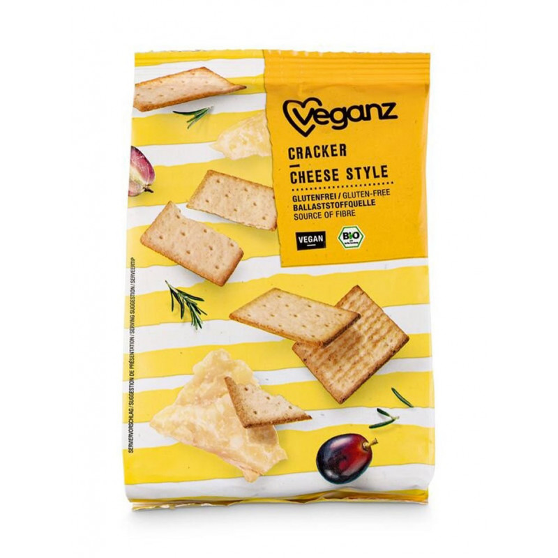 crackers cheese style Veganz