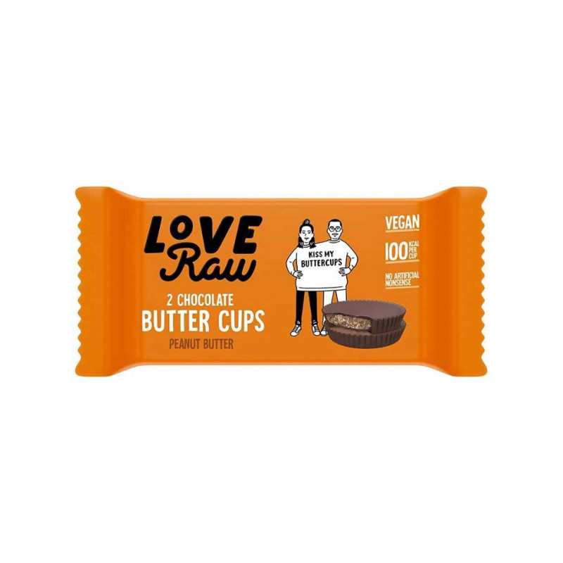 LoveRaw butter cups beurre de cacahuète