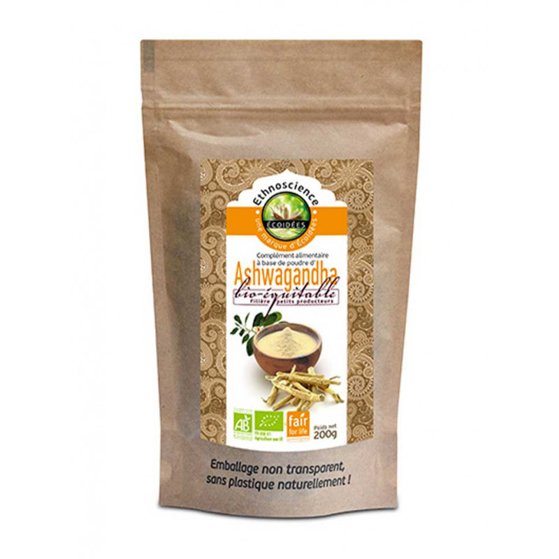 ashwagandha Ecoidées poudre bio