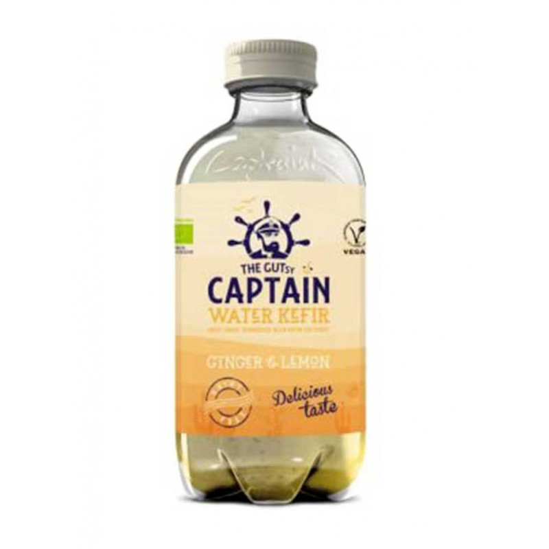 The gutsy Captain water kefir gingembre citron The gutsy Captain water kefir gingembre citron