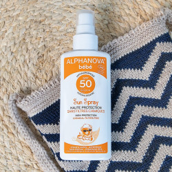 Alphanova Bébé sun spray spf 50 - 125g