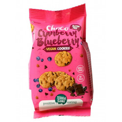 vegan cookies chocolat cranberry myrtille Terrasana