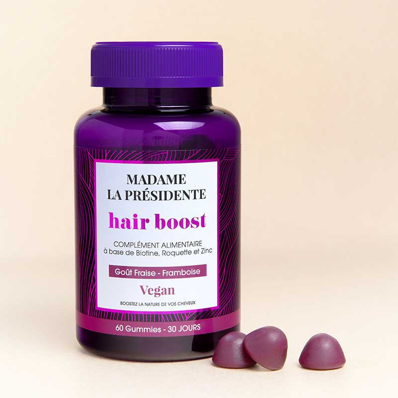 hair boost gummies Madame la Présidente
