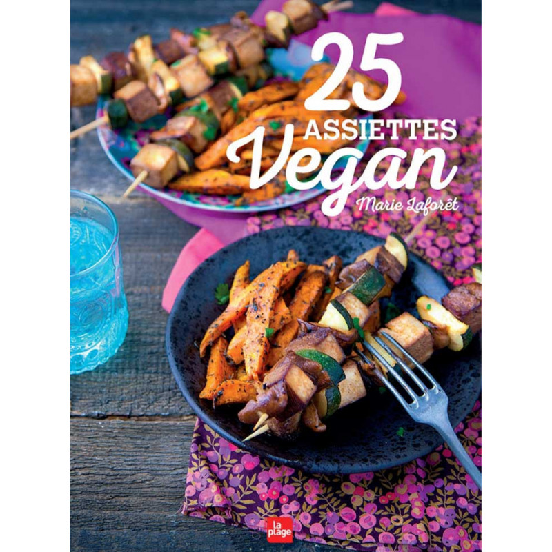 25 assiettes vegan Marie Laforet