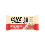 white choc cream wafer bar Love Raw