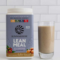 lean meal illumin8 salted caramel Sunwarrior